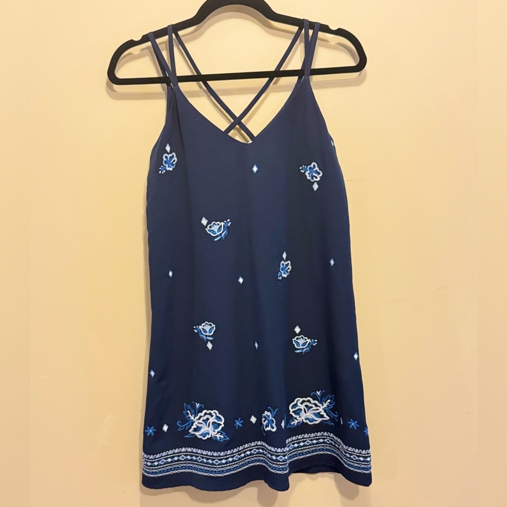Xhilaration Blue Sleeveless Camisole Mini Dress. Size XS